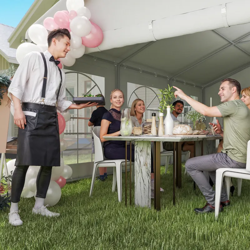 Heavy Duty Party Tent Outdoor Gazebo Wedding Tent Event Shelter β photo 4