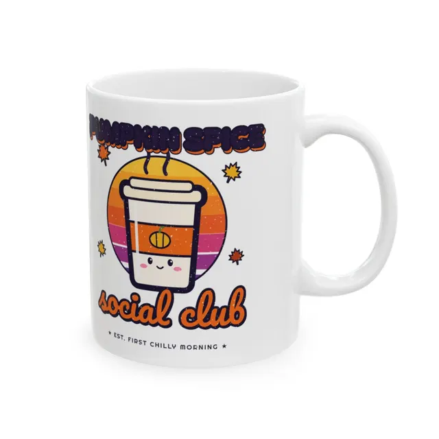 Pumpkin Spice Social Club Mug