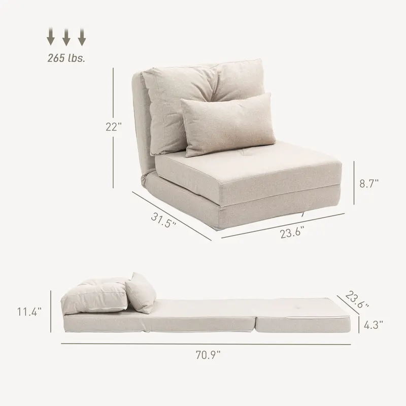 Floor Chair β Convertible Floor Sofa Bed β photo 3