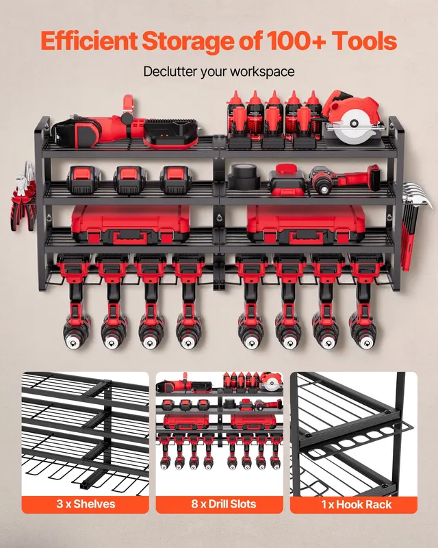 Power Tool Organizer Wall Mount — photo 4