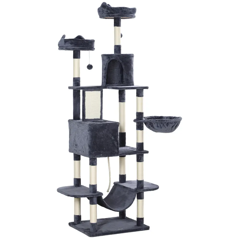 81" Cat Tree w/ Cat Scratching Posts
