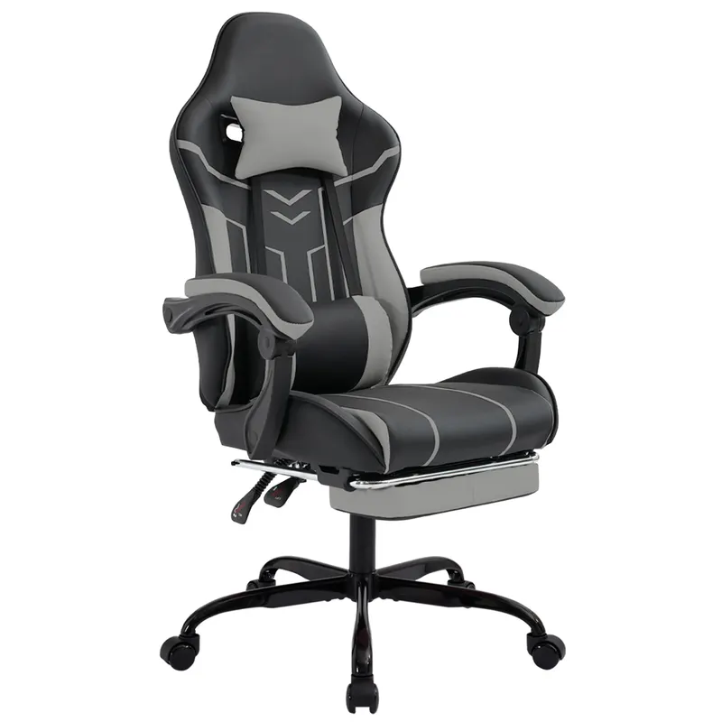 Gaming Chair — Computer Chair Ergonomic Chair with Footrest — photo 2