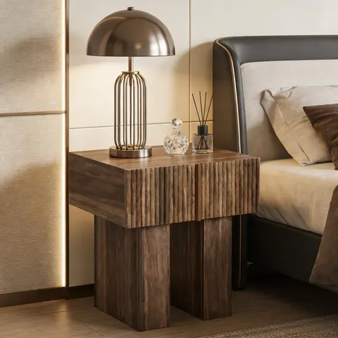 Bedside Table β Storage Nightstand