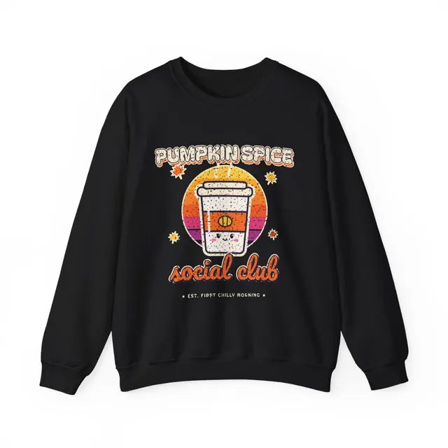 Pumpkin Spice Social Club Crewneck Sweatshirt