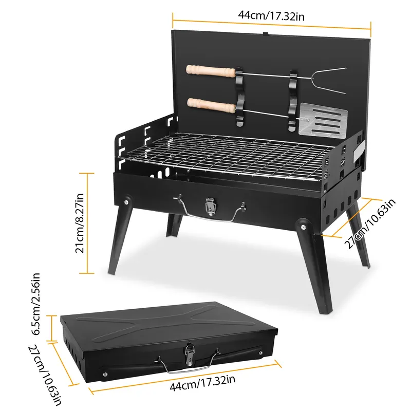 Portable Charcoal Grill for Spring Summer Outdoor Activities β photo 7