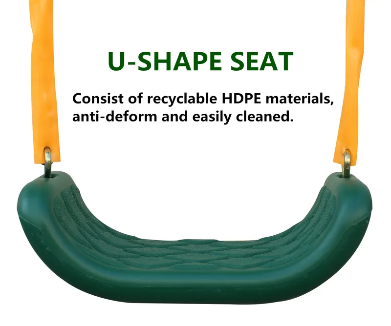 2 in 1 Swing Set with Belt Swing — photo 2