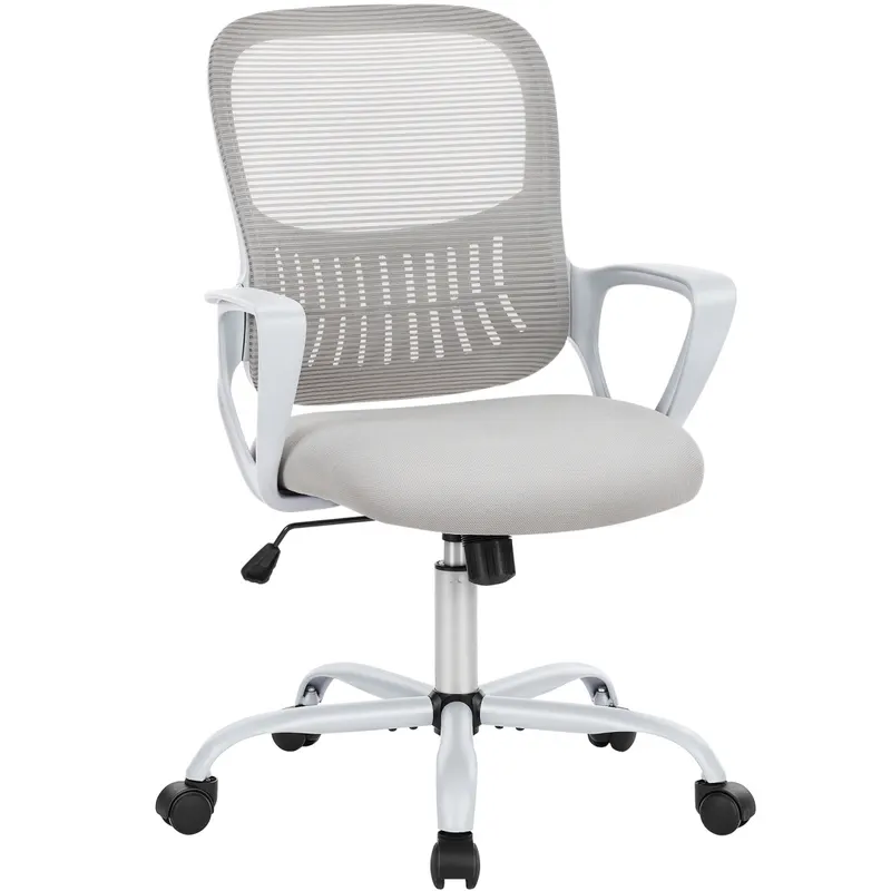 Home Office Computer Chair β Ergonomic Mid Back Desk with Lumbar