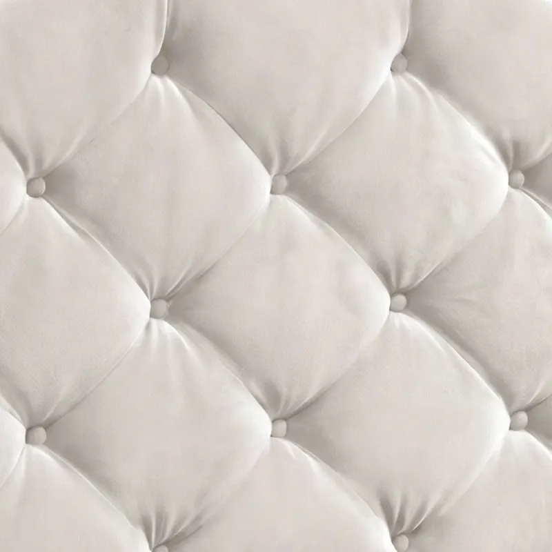 Queen Size Wood Bed Frame with Upholstered Headboard & Footboard — photo 6