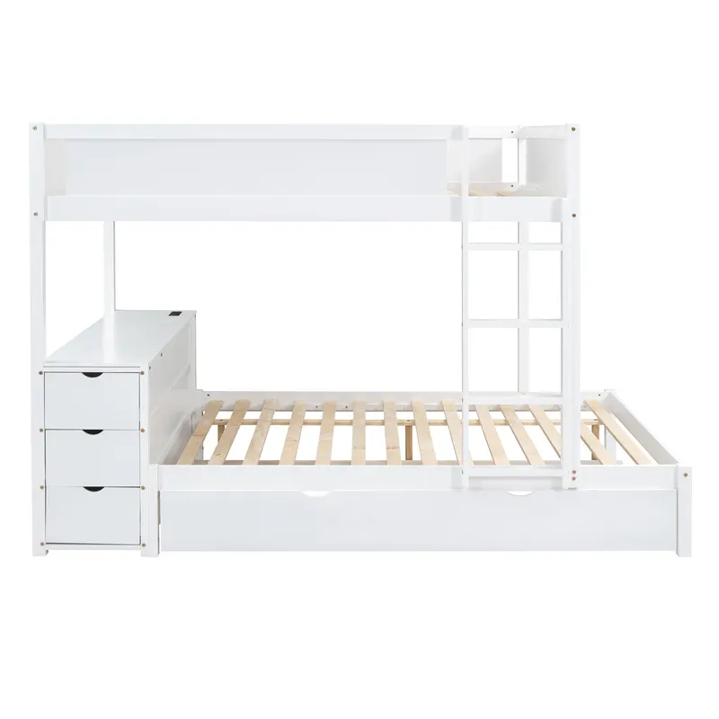 Full-over-full Bunk Bed with Twin Size Trundle β photo 4