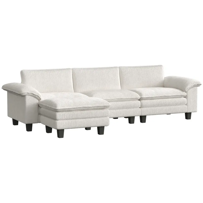 Sectional Sofa β L Shaped Couch with Deep Seat