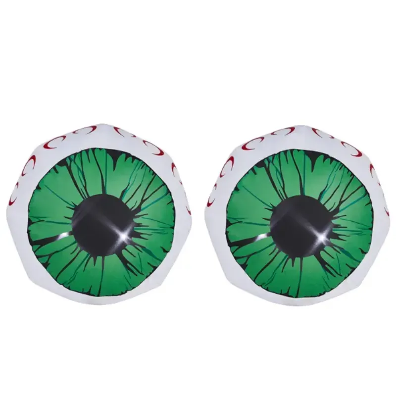 2 Packs Halloween Inflatables Large Set of Lighted Eyes