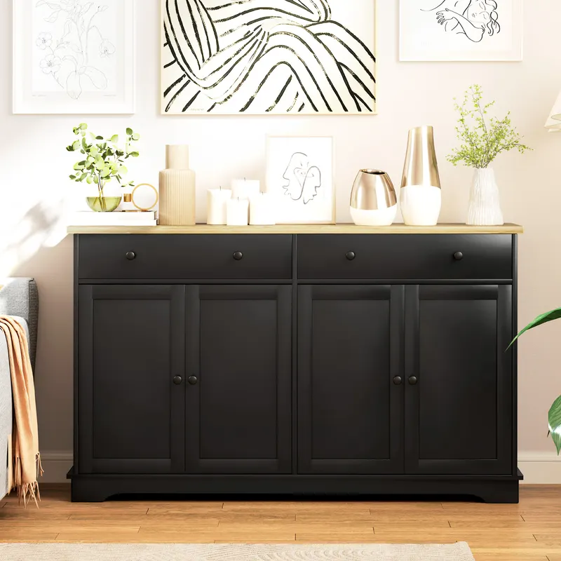 Modern Sideboard — Buffet Cabinet with Storage Drawers — photo 2
