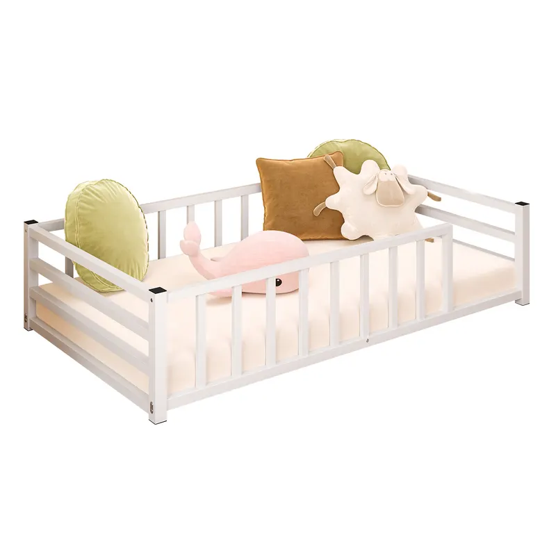 Twin Size Floor Bed β Low Profile Metal Platform with Heavy Duty β photo 6