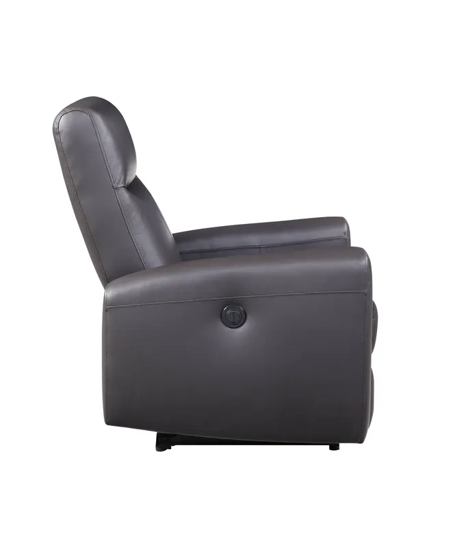 Blane Brown Top Grain Leather Match Power Motion Recliner β photo 5