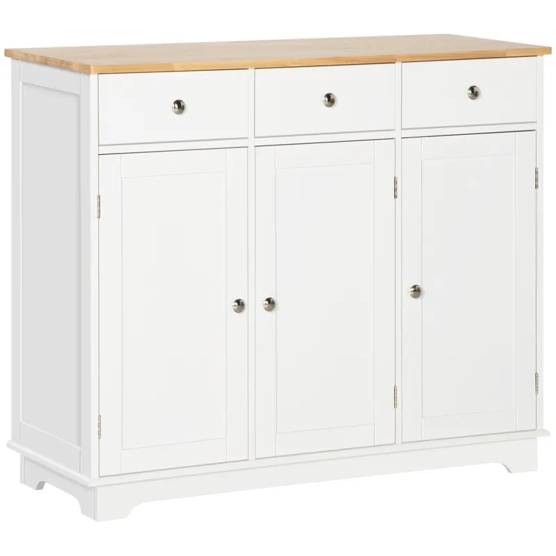Modern Sideboard with Rubberwood Top