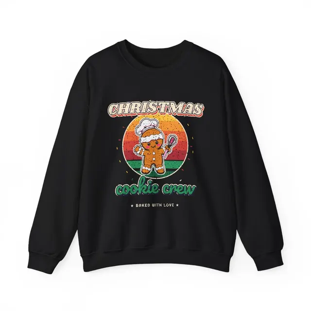 Christmas Cookie Crew Crewneck Sweatshirt