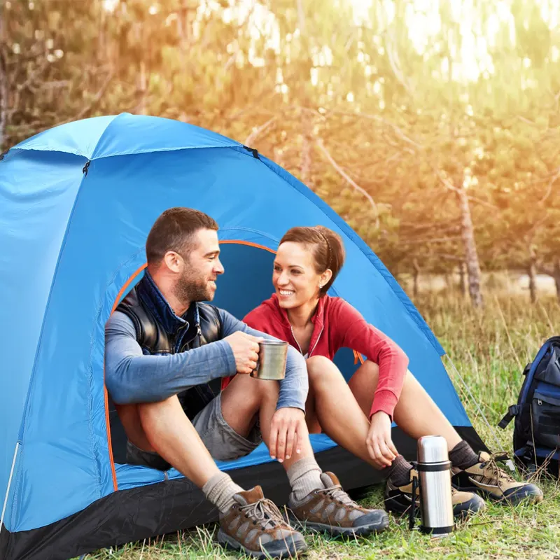 4 Persons Camping Waterproof Tent Instant Setup Tent — photo 8