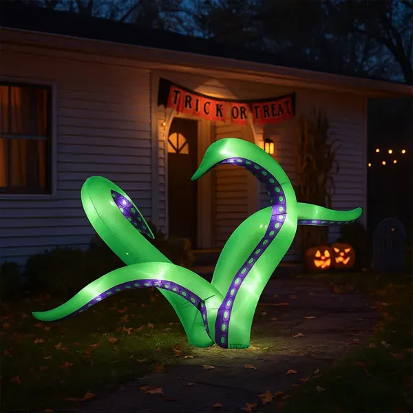 2 Pack Halloween Inflatable Octopus Tentacles Outdoor — photo 7