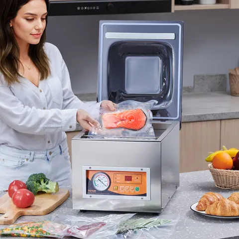 Chamber Vacuum Sealer — 260W Sealing Power
