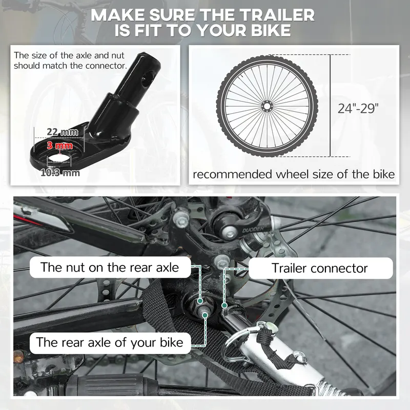 2-Seat Elite 360 Swivel Bike Trailer for Kids Bicycle Cargo — photo 4