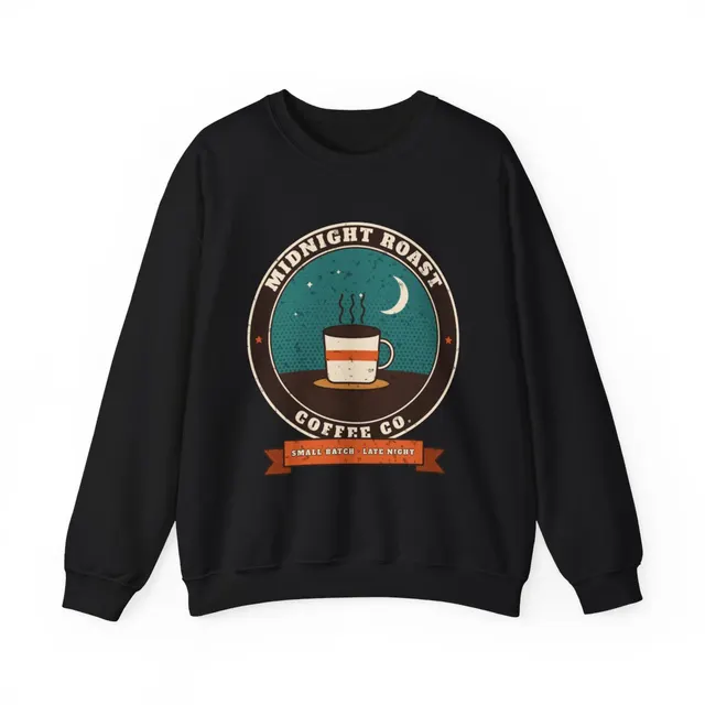 Midnight Roast Coffee Co. Crewneck Sweatshirt