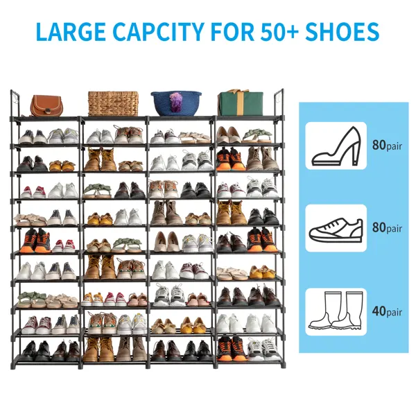 10 Layer Shoe Rack — photo 3