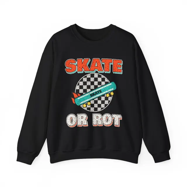 Skate or Rot Crewneck Sweatshirt