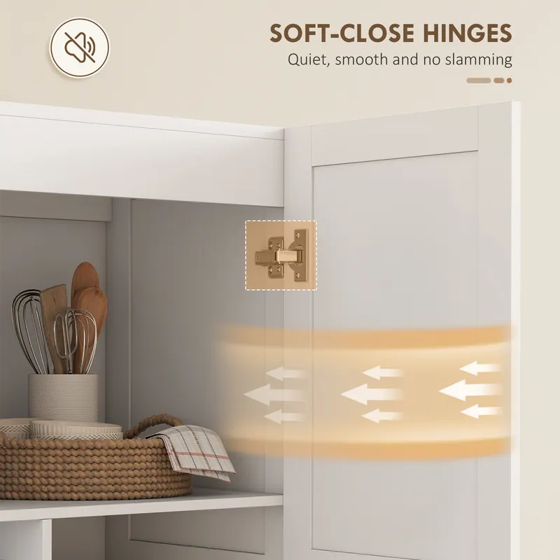 Farmhouse Pantry Cabinet — 71" Tall Kitchen Pantry Storage — photo 3