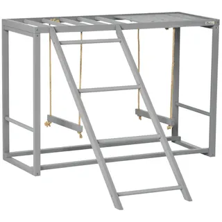 Chicken Activity Play with Swing Set for 3–4 Birds