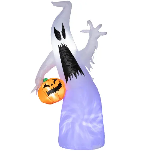 HOMCOM 5.9 Halloween Inflatable Outdoor Decoration Ghost — photo 8