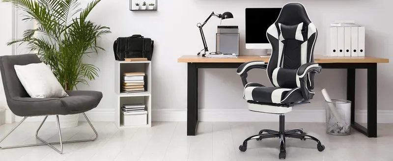 Gaming Chair with Footrest β Ergonomic Computer Chair β photo 4