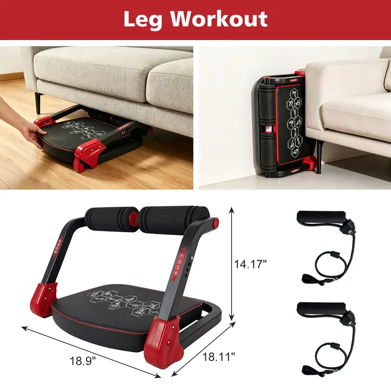 Ab Core Trainer Abdominal Machine for Home Gym with Resistance — photo 5