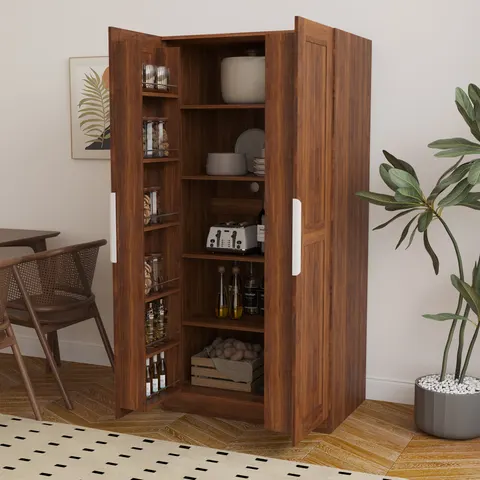 62.99in Kitchen Pantry Cabinet