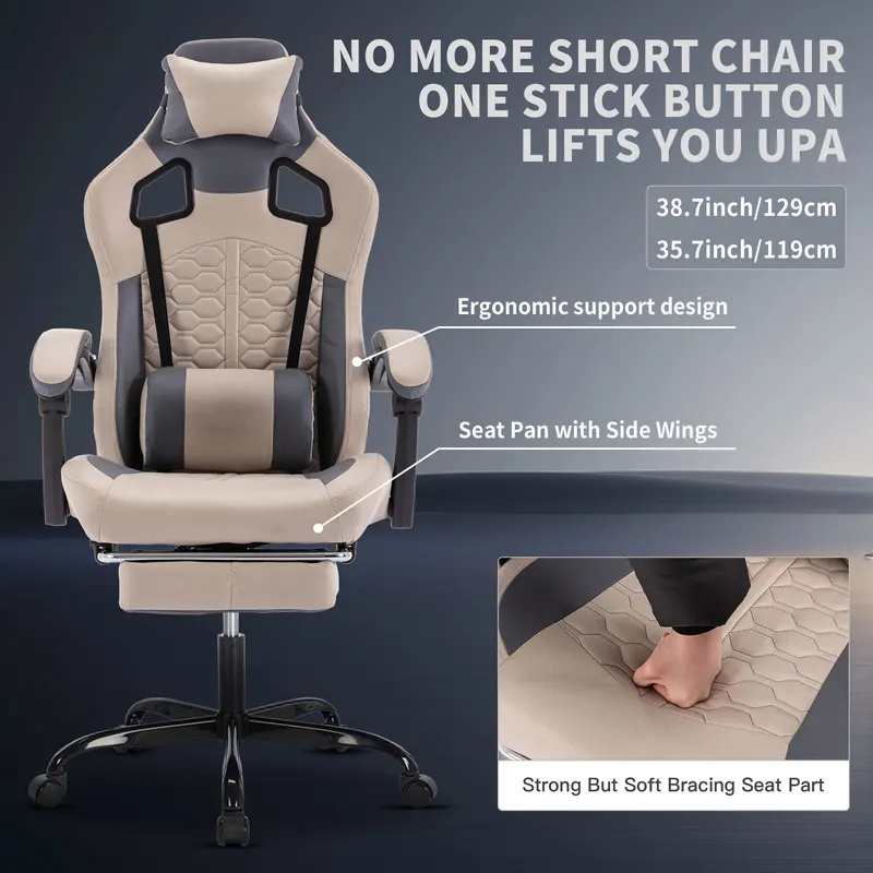 Gaming Chair with Massage — Ergonomic PC Gaming Chair — photo 4