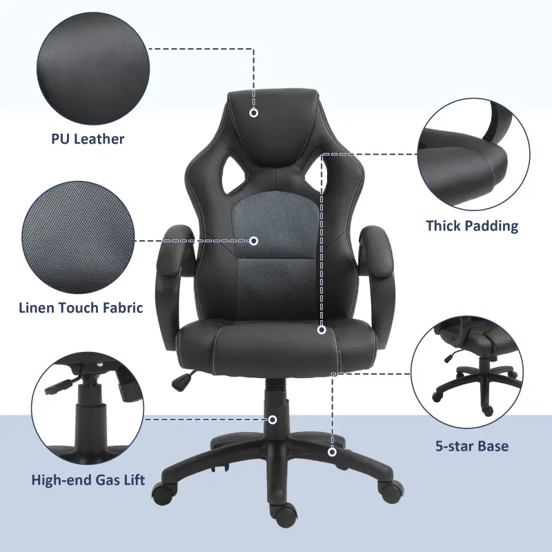 Racing Gaming Chair Office Chair Computer Desk Gamer Chair β photo 5