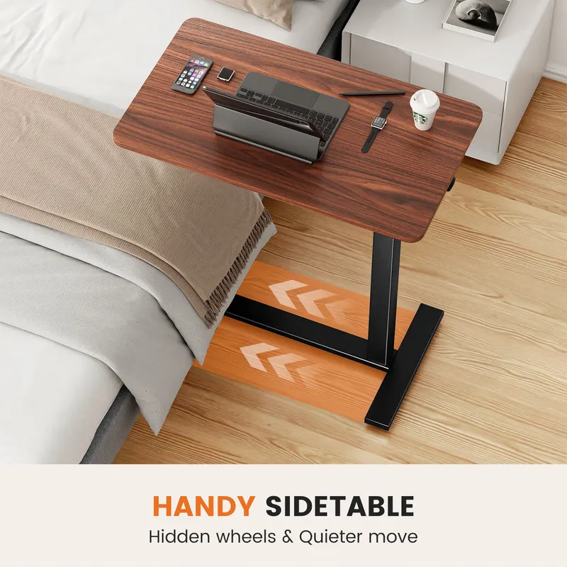 Adjustable Mobile Bed Table — Computer Desk — photo 8