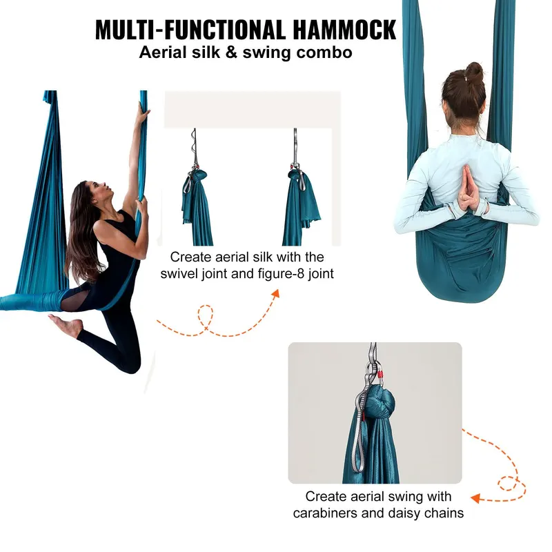 Aerial Yoga Hammock & Swing — 5.5 Yards — photo 2