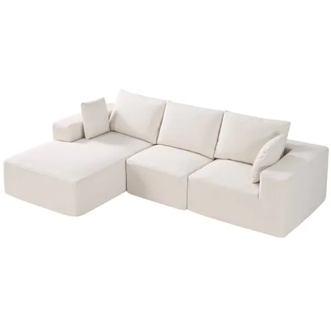 Modular Sectional Sofa β L Shaped Modular Sofa with Chaise