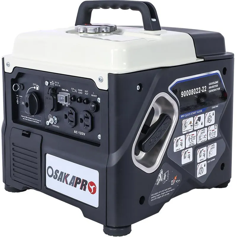 Portable 1200W Ultra-quiet Gas Engine Inverter Generator — photo 6