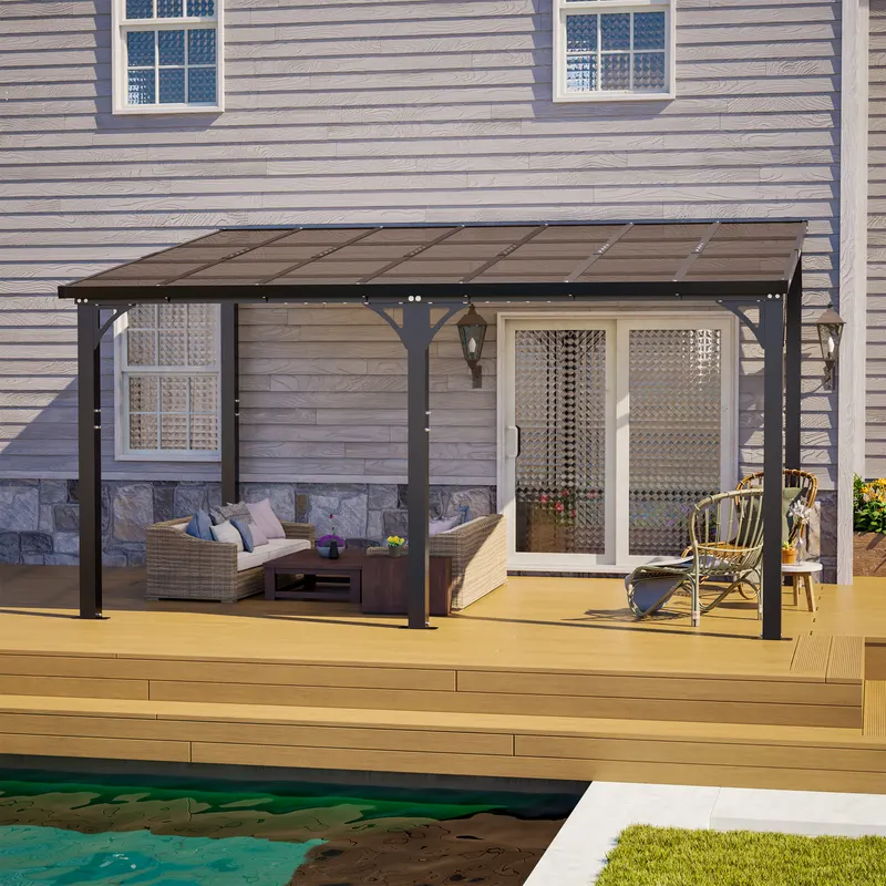 Hardtop Gazebo β Heavy Duty Outdoor Pergola with Tinted β photo 2