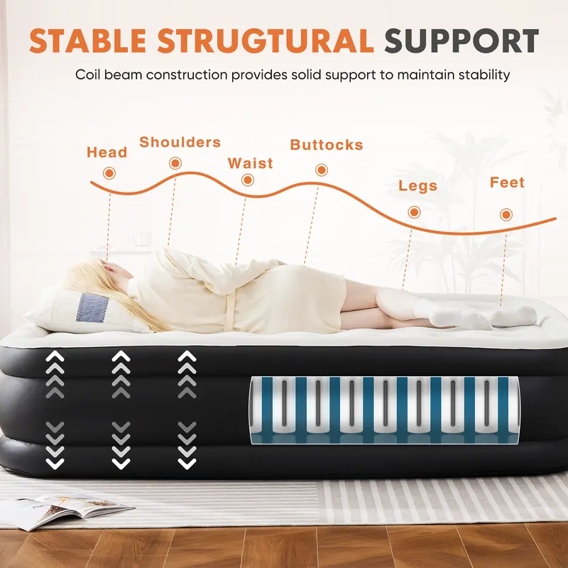 Air Mattress -16in- 18in Inflatable Blow Up Mattress Airbed β photo 4