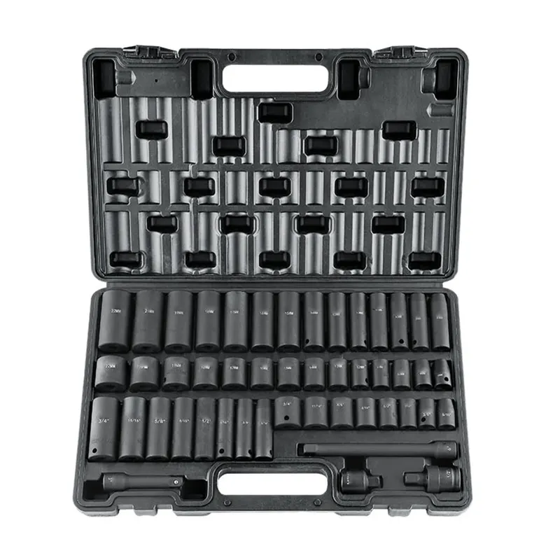 Rive Impact Socket Set — 48 Piece Socket Set SAE & Metric 8-22mm