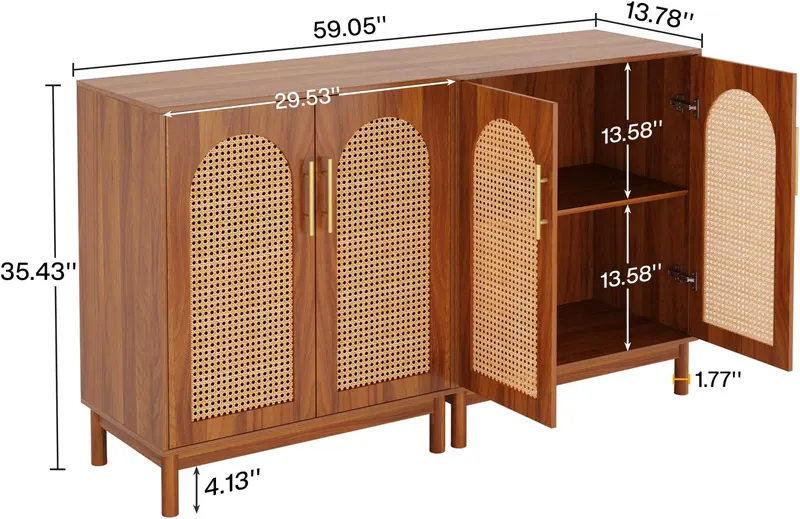 Modern Storage Cabinet — Sideboard Buffet Cabinet — photo 6