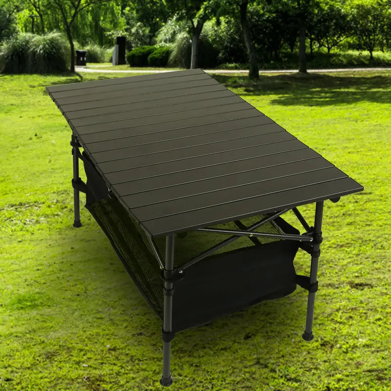 Folding Camping Table Portable Lightweight Aluminum Roll-up — photo 3