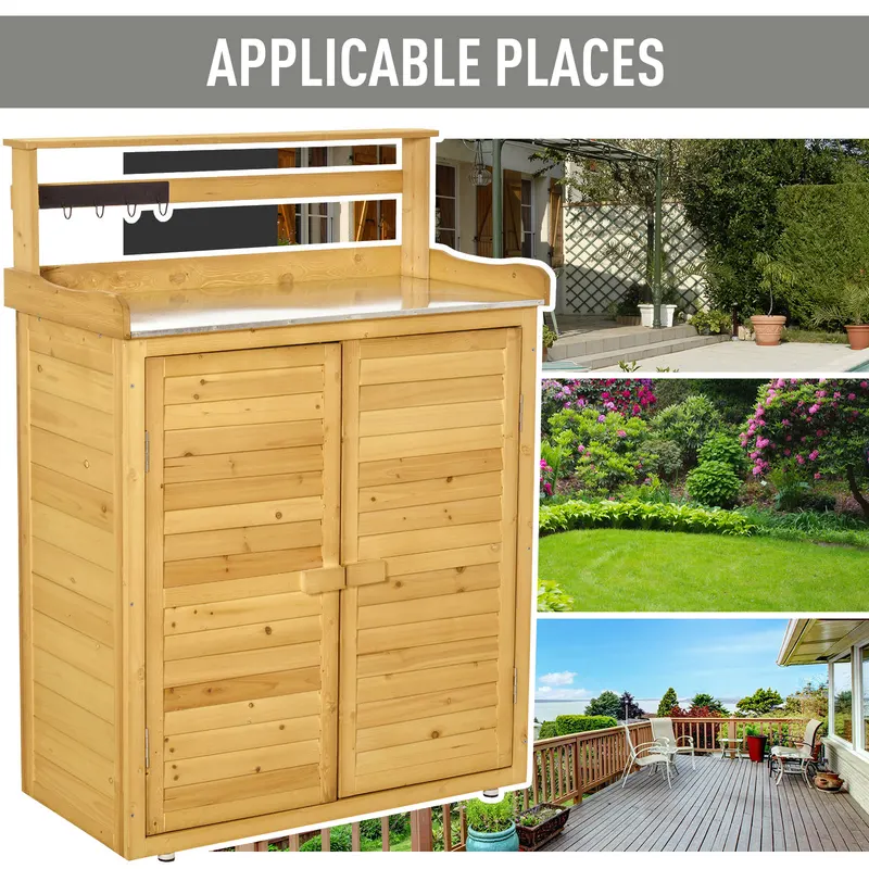 Backyard Garden Tool Storage Shed — photo 8