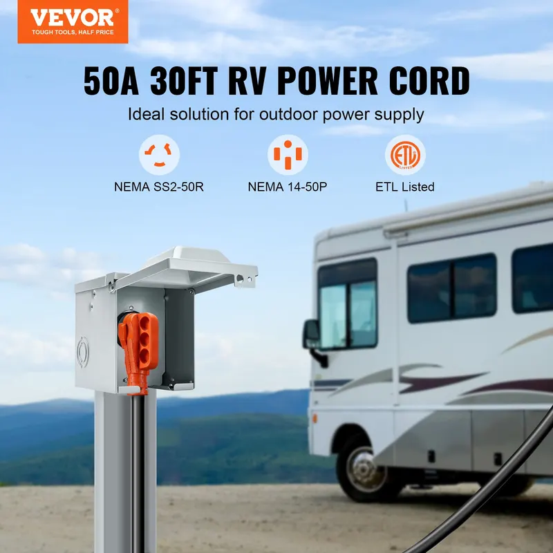 30 Feet RV Power Cord — 50 Amp — photo 4