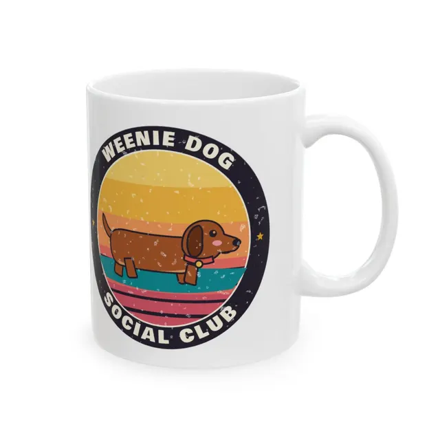 Weenie Dog Social Club Mug