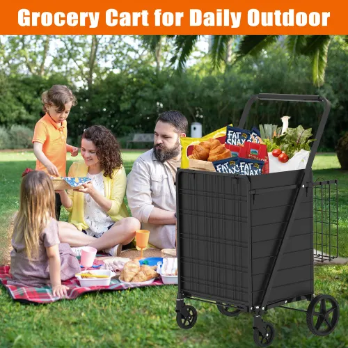 Large Shopping Cart — Grocery Cart on Wheels — photo 2