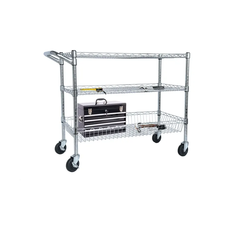 Heavy Duty Rolling Utility Cart — photo 3