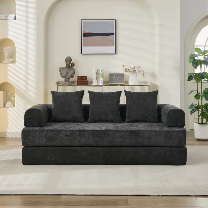 Comfy Convertible Folding Mattress Couch β photo 4